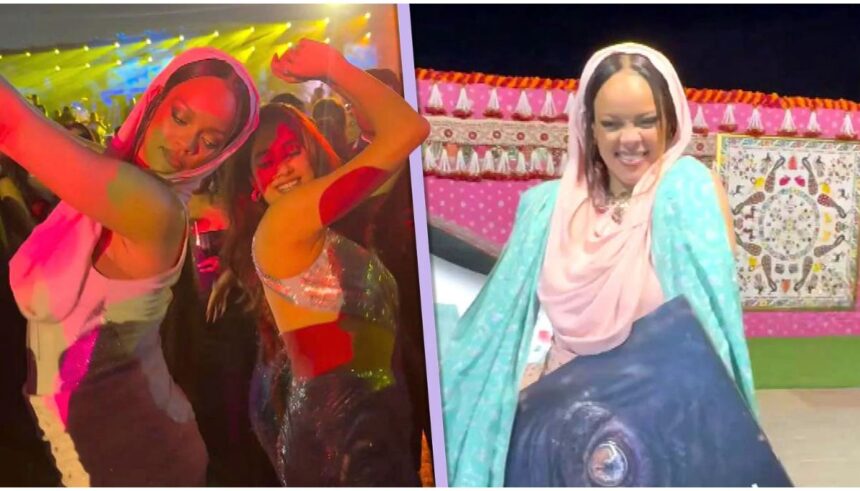 Rihanna At Anant-Radhika Pre Wedding